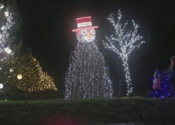 Pas 20 vitesh përpjekje, familja Salaj në Kroaci zbukuron qytetin me 5 milionë drita