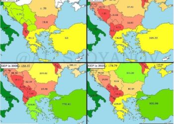 Shqipëria dyfishon Prodhimin e Brendshëm Bruto, ja përftimet 1984-2023