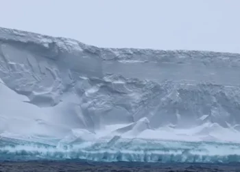 VIDEO / Tre herë më i madh se New York, shihni si ajsbergu ‘lundron’ në oqean të hapur