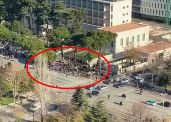 VIDEOLAJM / Revolucioni marshon! Në protestën e Berishës, më shumë gazetarë sesa mbështetës