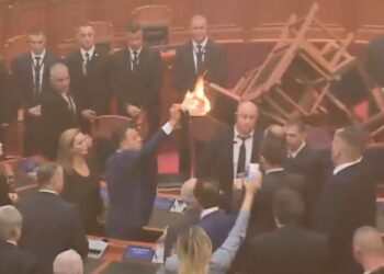 Flamur Noka ndez zjarr në Kuvend, Sali Berisha i bie tavolinës, Gaz Bardhi ‘kruhet’ me socialistët