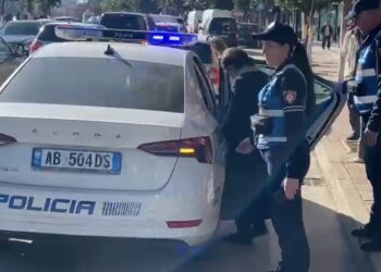 VIDEO/ Ndodh në Fier! Ish-gruaja dhunon burrin në mes të qytetit