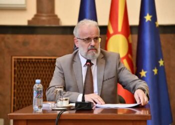 Talat Xhaferi beson se i ka votat për t’u zgjedhur Kryeministër i Maqedonisë së Veriut
