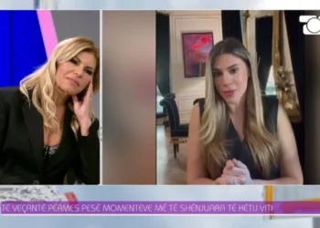 Manjola Nallbani nuk i mban dot lotët kur dëgjon videon surprizë të së bijës