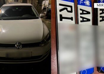 Targat e vjedhura/ Dyshohet se do përdoreshin për ngjarje kriminale, arrestohet 25-vjeçari