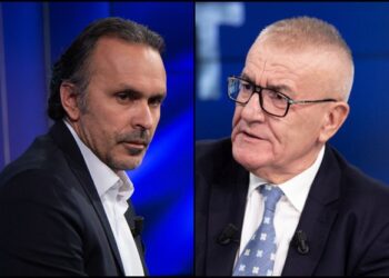 “Rri aman se është turp”/ Sherr në studio, Mërtiri përplaset me Rakipin për masën ndaj Berishës: Për faj të vet e kanë arrestuar