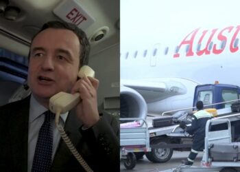 Kurti surprizon udhëtarët e parë në fluturimin pa viza: Kujdes, mos thyeni rregullat! S’jam kapiteni, por kryeministri juaj!