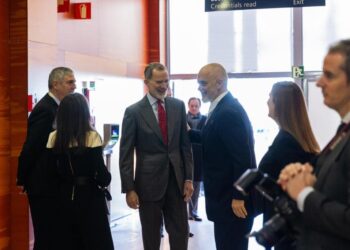 Fotolajm/ Kryeministri Rama takon Mbretin e Spanjës, Felipe VI