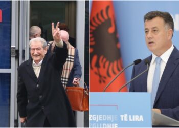 Berisha për herë të parë në SPAK/ Noka pasi e mbështeti jashtë godinës: Atje nuk dinë ku t’ja nisin…!