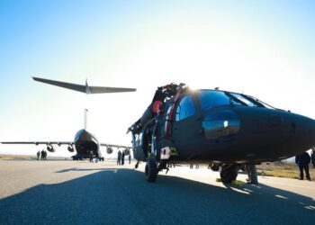 Mbërritja e 2 helikopterëve “Black Hawk” në Shqipëri, Rama: Investim në bashkëpunim me partnerin tonë strategjik, SHBA për rritjen e modernizimin e forcave ajrore