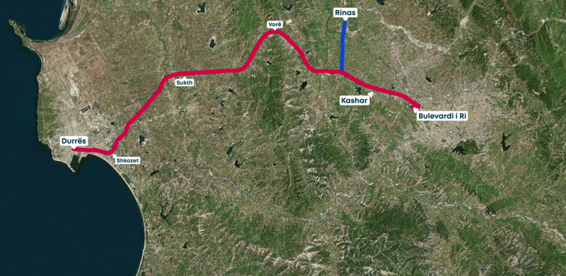 Rigjallërimi i sistemit hekurudhor: Në 2024 përfundon linja Tiranë-Durrës-Rinas