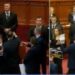 Opozita bllokon foltoren e bën zhurmë, pengon presidentin Begaj të mbajë fjalën në Kuvend