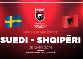 Shqipëria miqësore me Suedinë më 25 mars në Stokholm
