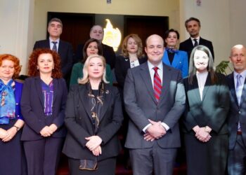 I Ngarkuari me Punë i SHBA, vizitë në Kushtetuese, Zaçaj: Përballemi me prirjen për të na përfshirë në diskursin politik