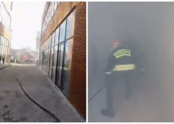 VIDEO/ Përfshihet nga flakët apartamenti në Kamëz, shuhet nga zjarrfikësit