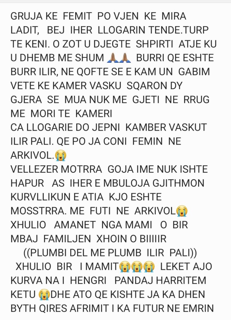 “Këtu burrat flenë gjumë, gratë bëjnë qejf me tim shoq”/ I dha fund jetës, si Bardha Pali tradhtoi bashkëshortin për t’u hakmarrë