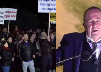 Lucës i mblidhen ‘militantët’ poshtë dritares, biznesmeni: Rrëzuam regjimin duke shkatërruar uzina e shkolla