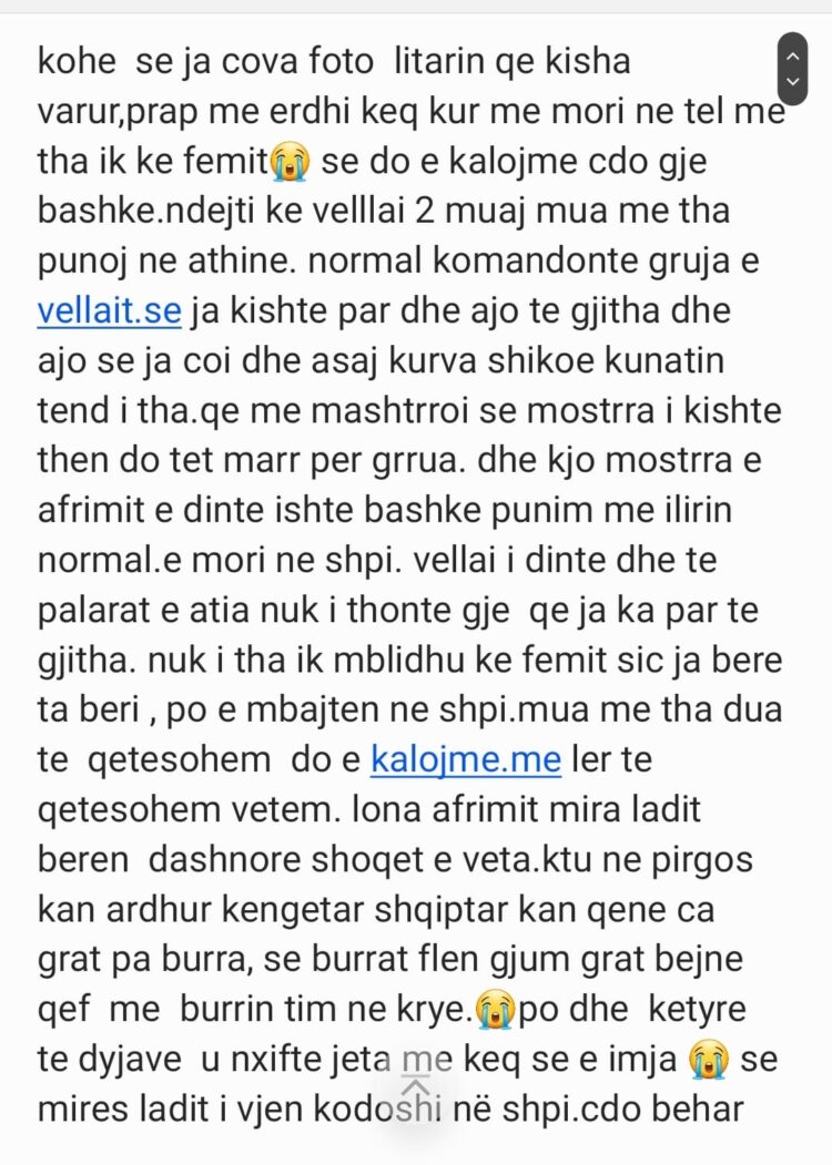 “Këtu burrat flenë gjumë, gratë bëjnë qejf me tim shoq”/ I dha fund jetës, si Bardha Pali tradhtoi bashkëshortin për t’u hakmarrë