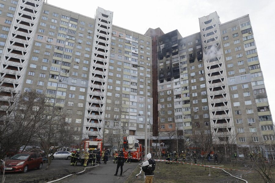 Shpërthime në Kiev, alarm në të gjithë Ukrainën