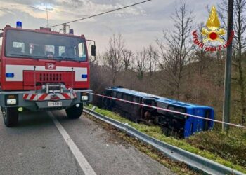 Shmangu përplasjen kokë më kokë me një makinë, autobusi me nxënës përfundon në pyll