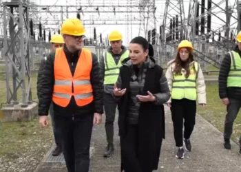 Balluku inspekton investimin në nënstacionin e OST, pjesë e projektit për linjën ajrore me dopio qark 400 Tiranë-Rrashbull