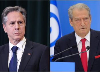 Berisha i revoltuar në majë të ballkonit: Vizita e Blinken, e hidhur për Shqipërinë. Për herë të parë një Sekretar Shteti takon vetëm përfaqësues të një partie…!