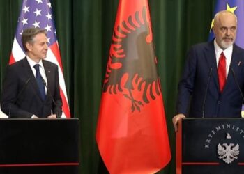 Me Blinken në konferencë shtypi, Rama: Vizita një Sekretari Amerikan në këtë kohë të trazuar, shenjë e rëndësishme e miqësisë!