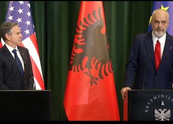 Rama. konferencë me Blinken: Pa SHBA-të nuk do kishte Kosovë të pavarur! Dialogu Prishtinë-Beograd duhet të vijojë