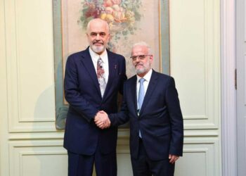 Talat Xhaferi ndan fotot me Ramën: U takuam në Mynih, biseduam për 2 evenimente