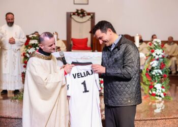 “Futsal 2024” për priftërinjtë për herë të parë në Shqipëri, Veliaj: Loja në skuadër është metafora më e bukur për Tiranën tonë