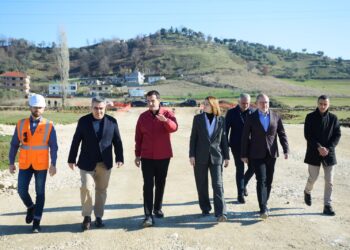 Veliaj dhe Gonxhja inspektojnë punimet për infrastrukturën publike në Zonën e Lirë Ekonomike (TEDA)