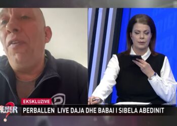 VIDEO/ Akuzoi ish-gruan se kishte gisht në vrasje, daja i Sibela Abedinit përballet live me të atin e 27-vjeçares