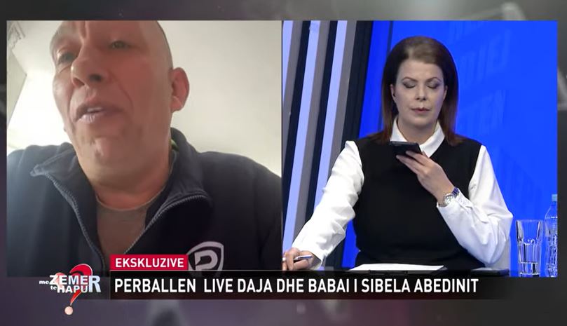 VIDEO/ Akuzoi ish-gruan se kishte gisht në vrasje, daja i Sibela Abedinit përballet live me të atin e 27-vjeçares