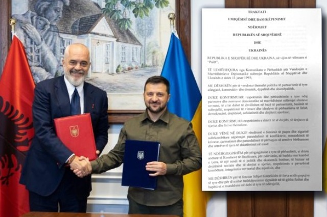 E PLOTË! Zbardhet traktati i miqësisë dhe bashkëpunimit ndërmjet Shqipërisë dhe Ukrainës