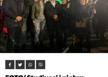 Historiani Fischer reagon pas manipulimit të medias afër Berishës, se mori pjesë në protestë: Më takuan 15 sekonda në rrugë e kërkuan të bënin foto me mua