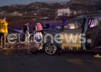 Detaje nga aksidenti i rëndë në rrugën Korçë-Bilisht. 1 i vdekur dhe 5 të plagosur (Emri i viktimës)