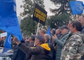 FOTOLAJM / Zbardhet motivi i protestës, njerëz janë thirrur për të liruar Berishën