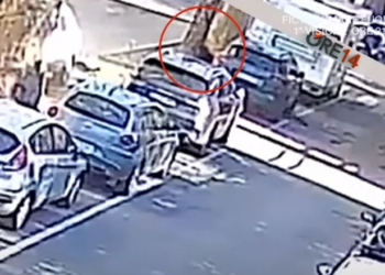 VIDEO/ Emigranti shqiptar në Itali tenton të shtypë me makinë ish-të dashurën