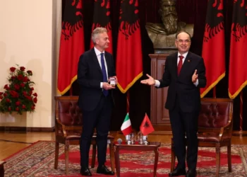 580-vjetori i Besëlidhjes së Lezhës, Presidenti Begaj pret një delegacion arbëreshësh