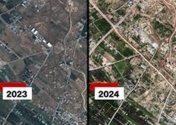 Izraeli ndërton rrugën që ndan Gazën në dysh, imazhet satelitore tregojnë se ka arritur deri në Mesdhe