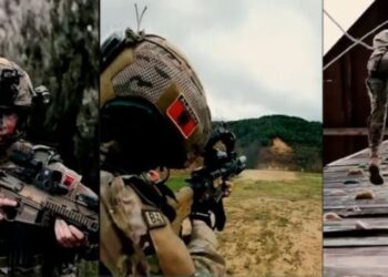VIDEO/ Ushtaraket shqiptare ekspozojnë në 8 Mars armatimin e Forcave Speciale
