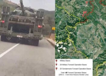 “Tanke serbe në Preshevë”/ Zyrtari shqiptar publikon pamjet