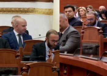 Bardhi komenton pamjet virale: Nëse Basha do të shohë, do e lë telefonin aty që të mos lodhet duke zgjatur kokën…!