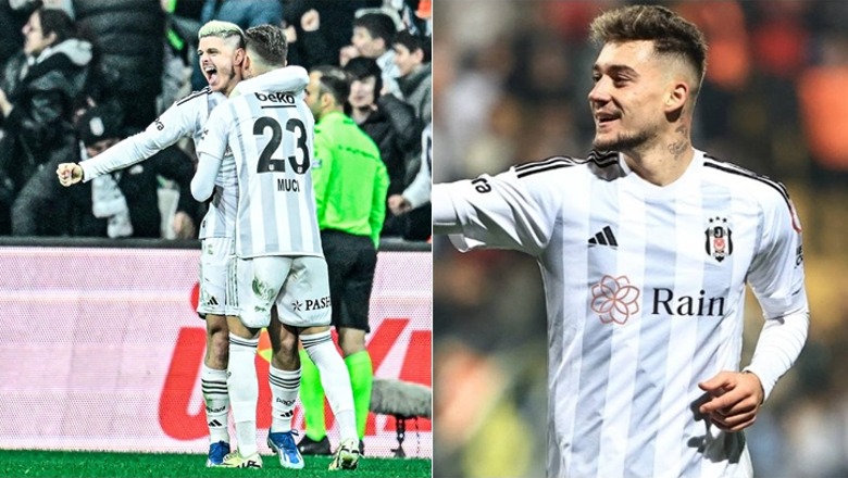 VIDEO/ Muçit i duhen vetëm 14 sekonda: Sulmuesi shënon golin e dytë me Besiktas! Asist nga Rashica