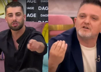 “Bixhozi nuk kishte lidhje…”/ Debat i ashpër mes Meritonit dhe Julit: Kur të heqësh biberonin do merresh me mua