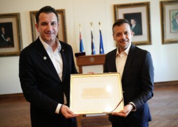 Paneli i B40, Veliaj takohet me homologun e Athinës: Rrisim bashkëpunimin mes dy qyteteve