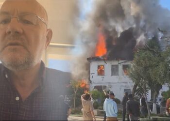 Shkrumbohet godina historike në Sarandë, Tare: Zjarr i qëllimshëm! Rrëzuan ‘xhevahirin’ për të ndërtuar…