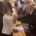VIDEO / Plas sherri në Kuvend, deputetja i hedh kolegut shishen e ujit në kokë