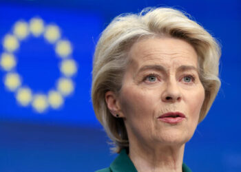 VIDEO/ “Jeni kriminele”, presidentja e KE, Ursula von der Leyen, sulmohet nga një qytetar gjatë një samiti