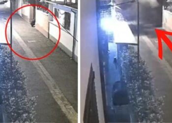 VIDEO/ Dalin pamjet e shpërthimit në portën e gjyqtarit të Shkodrës. Qeni i fqinjit lehu, por…